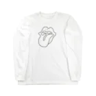 ぐにゃんじROCKのぐにゃっとしたくち Long Sleeve T-Shirt