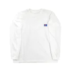 大のアイスランド国旗 胸ロゴ Long Sleeve T-Shirt