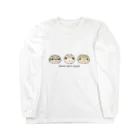 みけにょろのFront face snake Long Sleeve T-Shirt