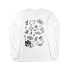 気ままに創作　よろず堂の純喫茶　モノクロ Long Sleeve T-Shirt