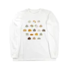 大賀一五の店のつけもの石のふり Long Sleeve T-Shirt