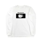 Momi Buncho Lab SHOPのヴォコーダー文鳥 Long Sleeve T-Shirt