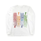 こっとん(cotton)のとおぼえブックマーク！ Long Sleeve T-Shirt