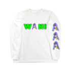 #yokorin STOREのWANI🐊シリーズ1ー#yokorin Long Sleeve T-Shirt