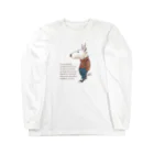 愛犬描処 プルーデンスのおしゃれブルテリア Long Sleeve T-Shirt