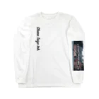 Shane Taiyo Ink.の"Fall" a Sleeping  【シェニーシリーズ】 Long Sleeve T-Shirt