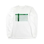 采-aya-の金網フェンス裏表 Long Sleeve T-Shirt