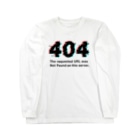 インターネットクラブの404 Not Found Long Sleeve T-Shirt