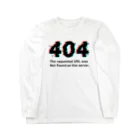 インターネットクラブの404 Not Found Long Sleeve T-Shirt