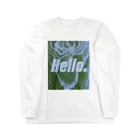 JINXEHSのJINXEHS series “Hello.” Long Sleeve T-Shirt