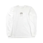 トーストのショートカットの女の子 Long Sleeve T-Shirt