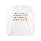 nuppuのまーるいお花たち Long Sleeve T-Shirt