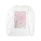 ℂ𝕙𝕚𝕟𝕒𝕥𝕤𝕦 ℍ𝕚𝕘𝕒𝕤𝕙𝕚 東ちなつのgarden dream /pink ロングスリーブTシャツ