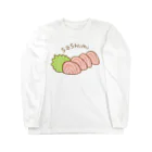 ちゃやまのSashimi-salmon Long Sleeve T-Shirt