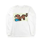 ダイナマイト87ねこ大商会のねこもぐらＮＺ Long Sleeve T-Shirt