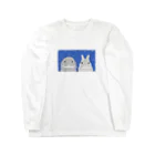 大賀一五の店の二匹で来た雪女兎 Long Sleeve T-Shirt