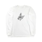 馴鹿 Jun-Rokuの巣穴寝室のアナグマ Long Sleeve T-Shirt