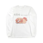 officekomaの404エラー ロングスリーブTシャツ