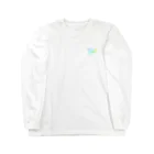 モンモママショップのシャーベットスクエア Long Sleeve T-Shirt