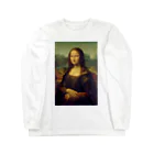 Cait Sithのモナリザ プリントT ／ 'MONA LISA' ART PRINT T 롱 슬리브 티셔츠