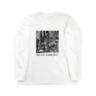 わにのテンカズーの雑貨屋さんのTencazu's Favorite Place /モノクロ Long Sleeve T-Shirt