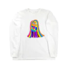 moonjellyのアマビエさま🌈 Long Sleeve T-Shirt