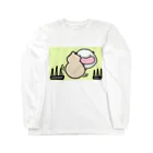 ダイナマイト87ねこ大商会のスリルを楽しむねこです Long Sleeve T-Shirt