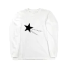 高井麻奈由Official shopのshooting star ロングスリーブTシャツ