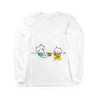 Hello Happy Catのこぽしました Long Sleeve T-Shirt