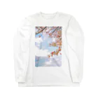 Tio Heartilの空と桜 Long Sleeve T-Shirt