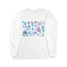 Coffret à bijouxの宇宙フラワーシリーズ Long Sleeve T-Shirt