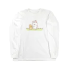 くぅもんせのお店のうさぎとちびうさぎ Long Sleeve T-Shirt