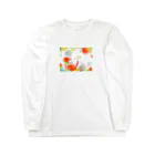 シリコペ松田の03お花畑 Long Sleeve T-Shirt