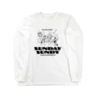 SUNDAYS GRAPHICSのSUNDAY SUNDY No.1 ロングスリーブTシャツ