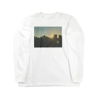 sukinamonoの夕方の電車 Long Sleeve T-Shirt