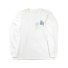 気ままに創作　よろず堂の春色ねこ Long Sleeve T-Shirt