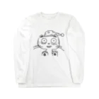 ねこ200%の眠れないねこ Long Sleeve T-Shirt