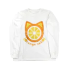 トンガリゴートのOrange nekO Long Sleeve T-Shirt