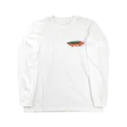 キナッコのキナッコさんちのアジアアロワナ（赤） Long Sleeve T-Shirt