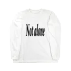 Notalone0705のNot alone ロングスリーブTシャツ