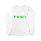 PAINTのペイント ロングスリーブTシャツ