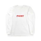 PAINTのペイント ロングスリーブTシャツ