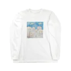 今日も一日ゆるリスト。(もね)の君だけの空の街 Long Sleeve T-Shirt