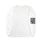 ミニマルデザインのお店のぐりぐり Long Sleeve T-Shirt