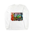 Exit153の色めくトレイン Long Sleeve T-Shirt