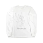 あんどうのandroid WHITE ロングスリーブTシャツ