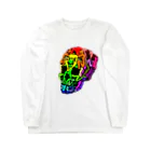 愛と善意の400mlのSex Skull(color) ロングスリーブTシャツ