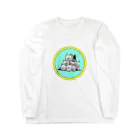 peacefulの重ね犬 Long Sleeve T-Shirt