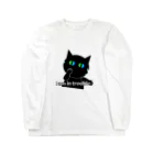 POPUP_KOBE_MARIKOの困った〜焦るねこ ロングスリーブTシャツ