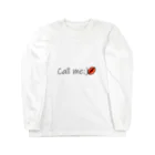 Dejavu_apparelのCall me💋 ロングスリーブTシャツ